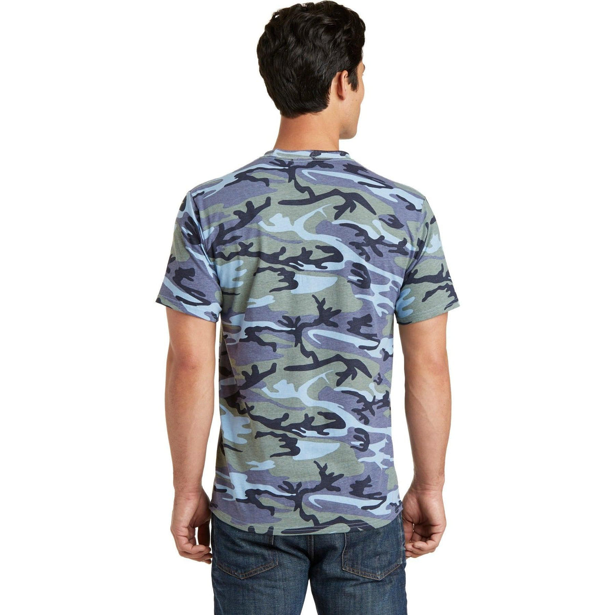 no-logo Port & Company Core Cotton Camo Tee-Regular-Port & Company-Thread Logic