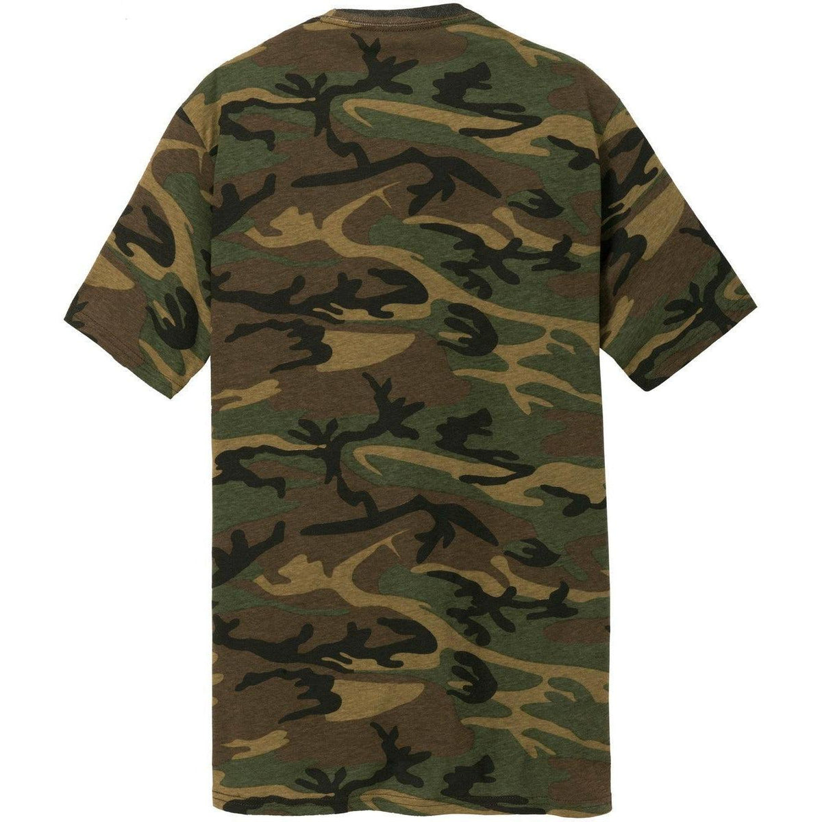 no-logo Port & Company Core Cotton Camo Tee-Regular-Port & Company-Thread Logic