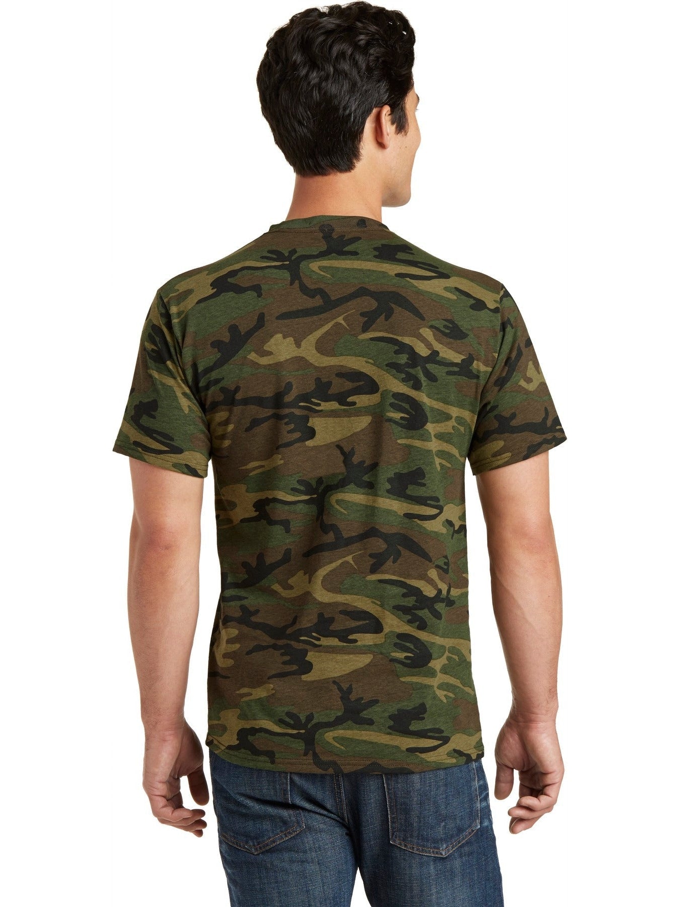 no-logo Port & Company Core Cotton Camo Tee-Regular-Port & Company-Thread Logic