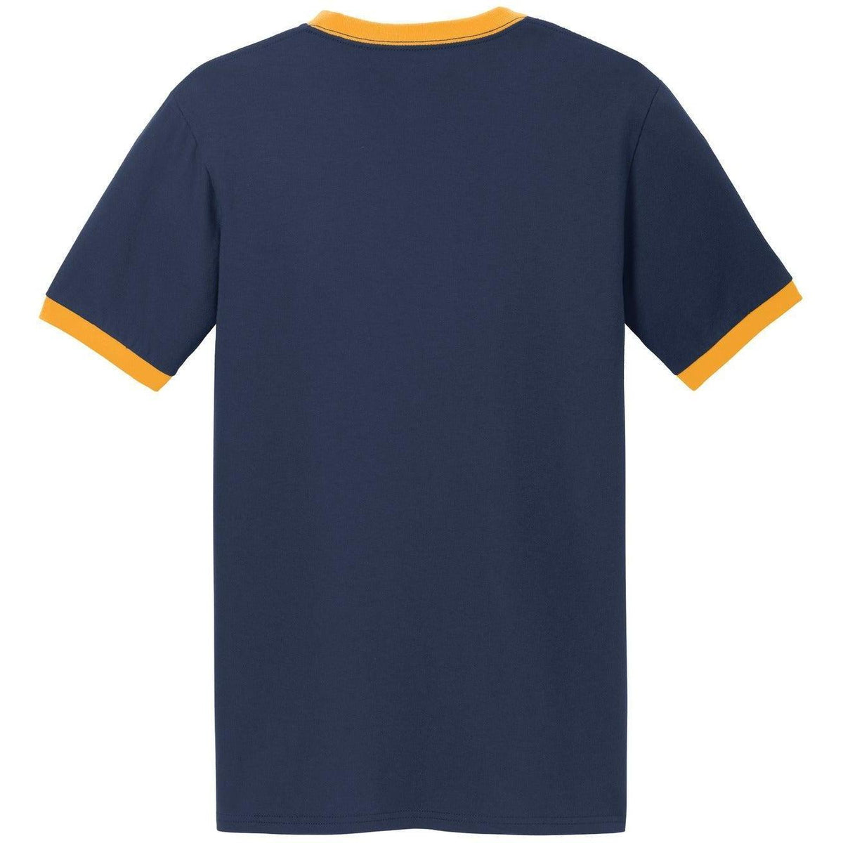no-logo Port & Company Core Cotton Ringer Tee-Regular-Port & Company-Thread Logic