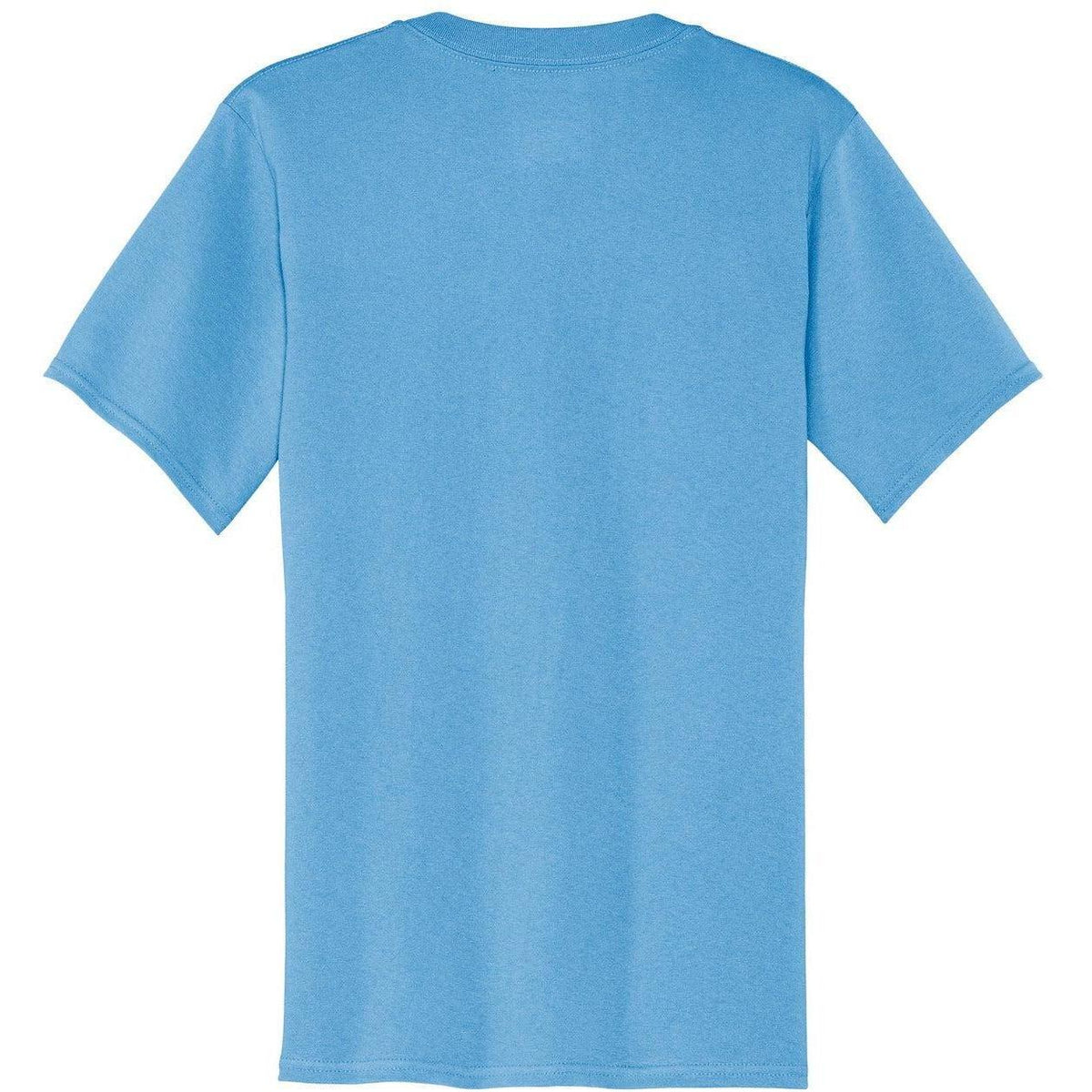 no-logo Port & Company Core Cotton V-Neck Tee-Regular-Port & Company-Thread Logic