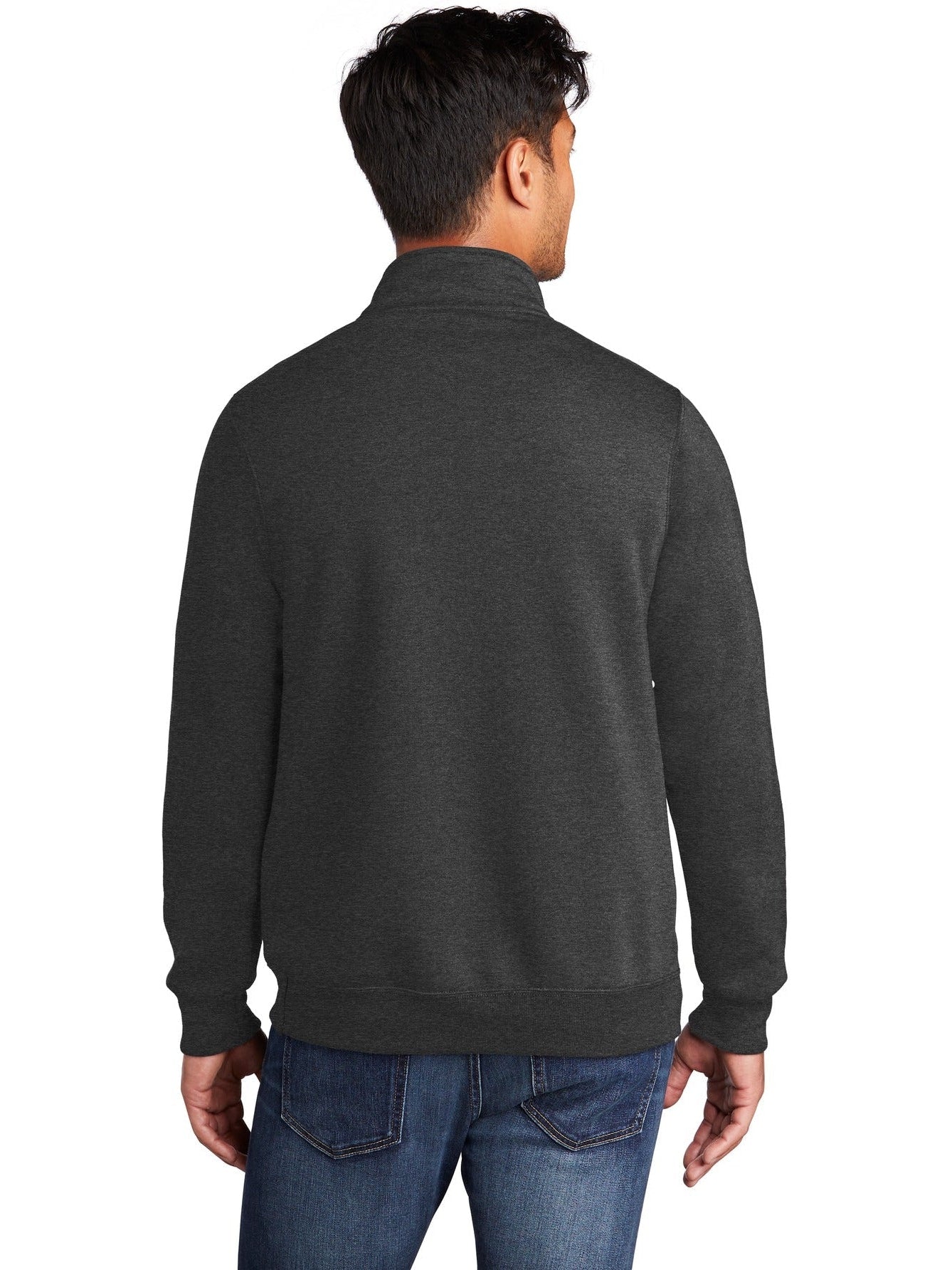 Port & Company PC78Q Quarter-Zip Pullover with Custom Embroidery