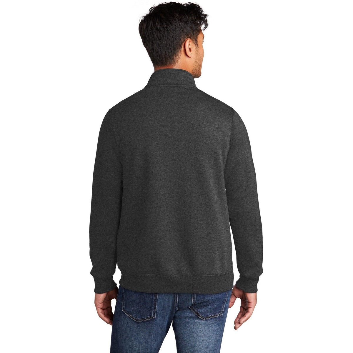 no-logo Port & Company Core Fleece 1/4-Zip Pullover Sweatshirt-Regular-Port & Company-Thread Logic