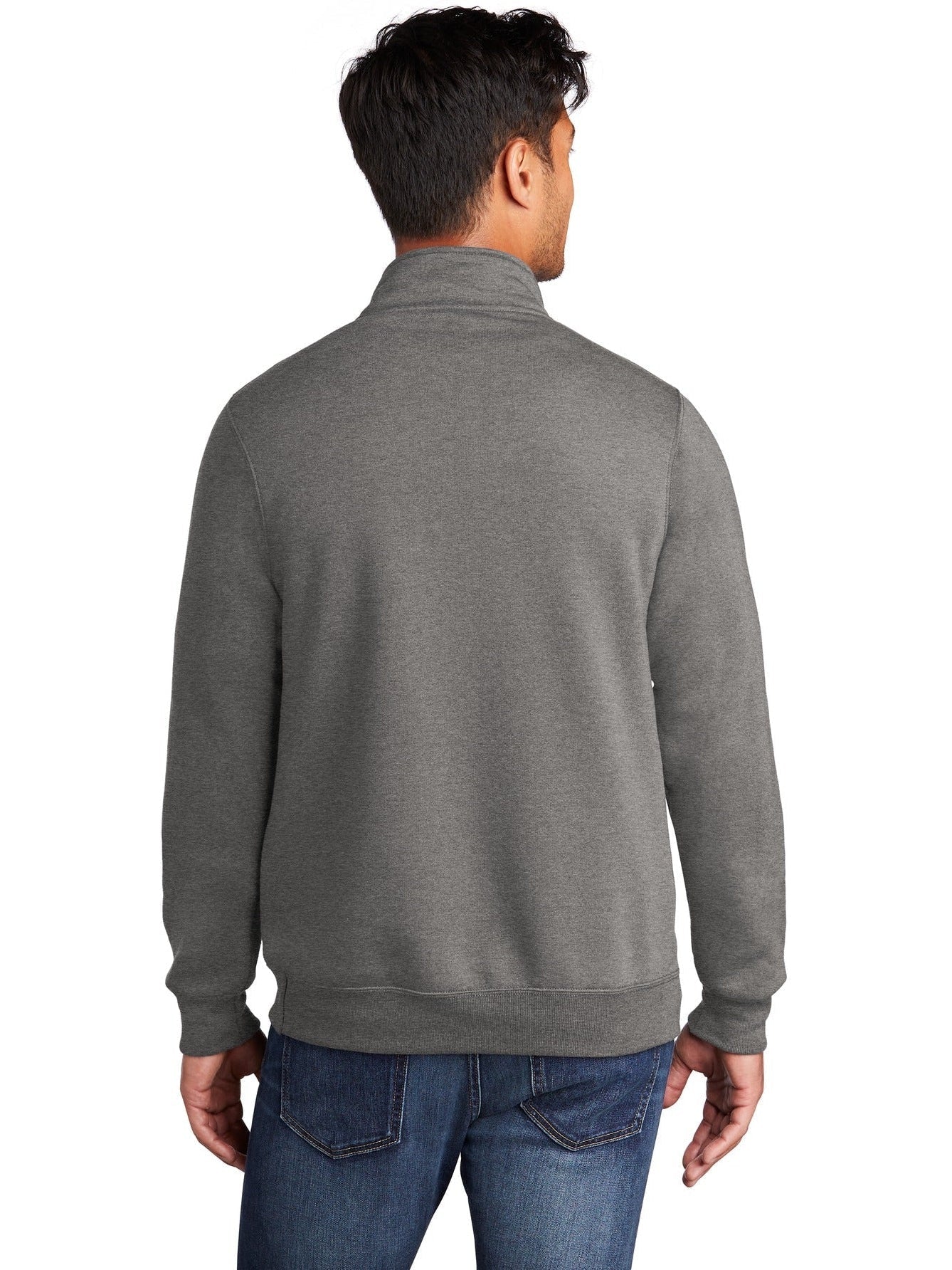 no-logo Port & Company Core Fleece 1/4-Zip Pullover Sweatshirt-Regular-Port & Company-Thread Logic
