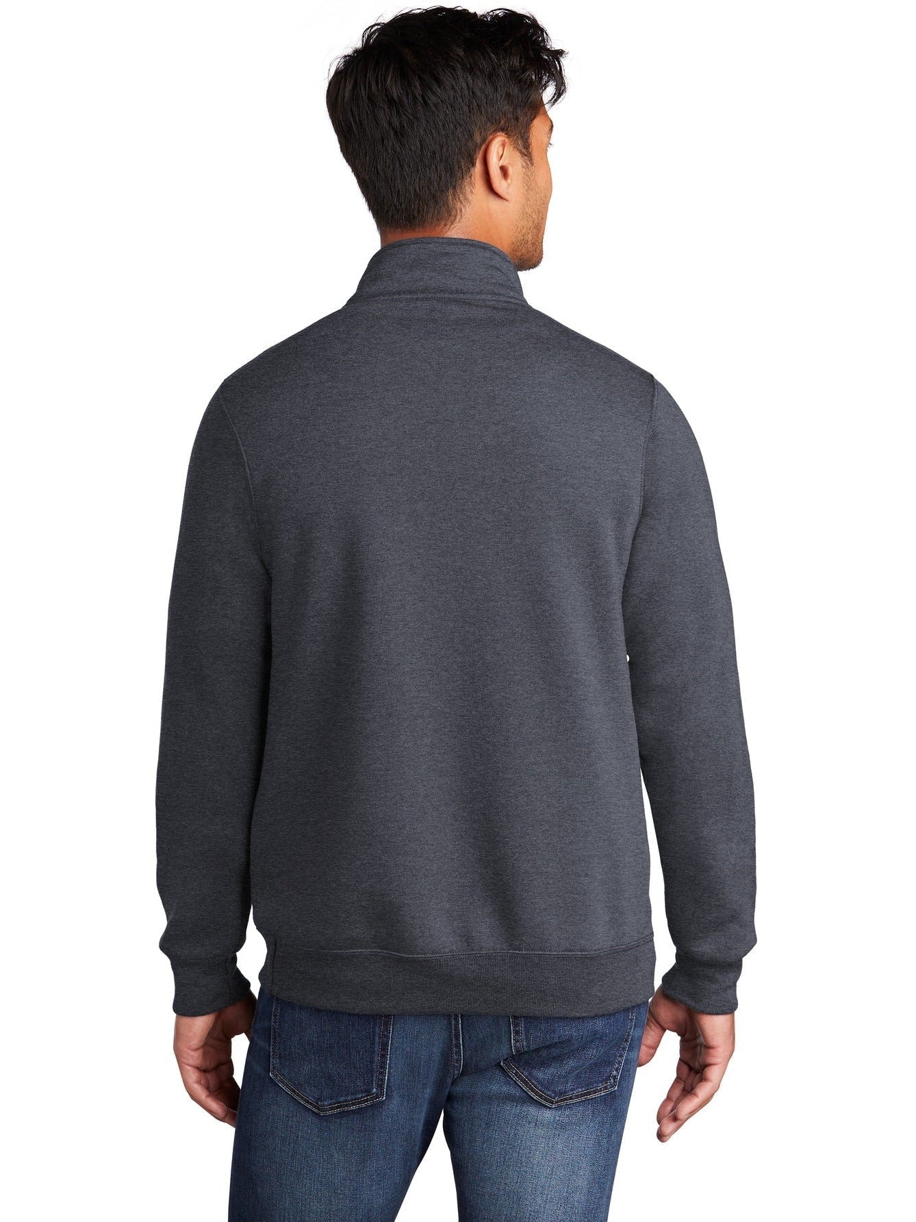 no-logo Port & Company Core Fleece 1/4-Zip Pullover Sweatshirt-Regular-Port & Company-Thread Logic