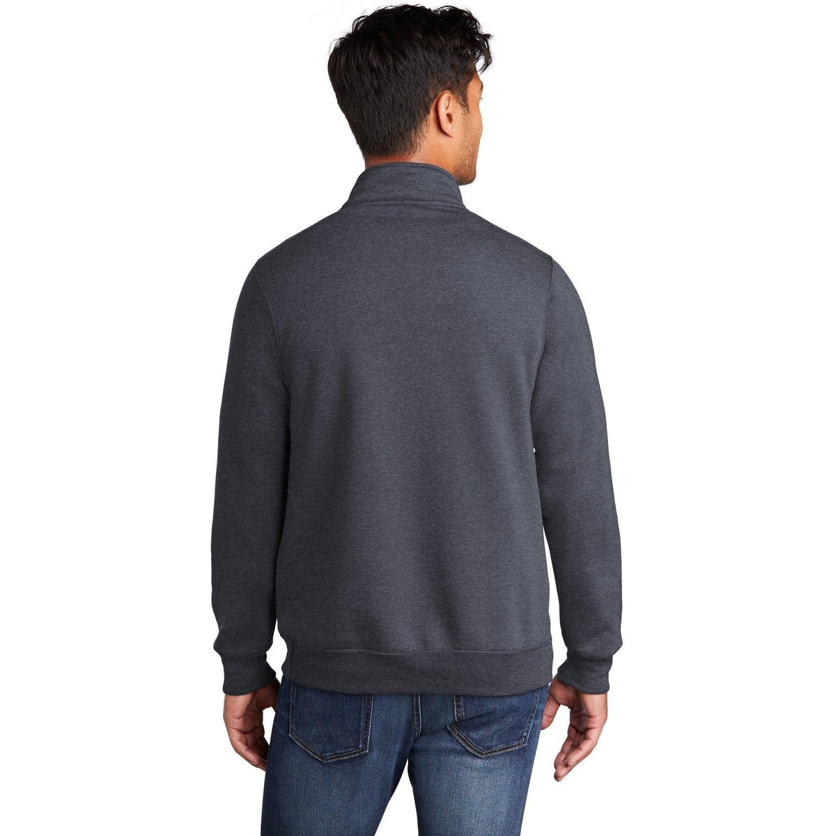 no-logo Port & Company Core Fleece 1/4-Zip Pullover Sweatshirt-Regular-Port & Company-Thread Logic