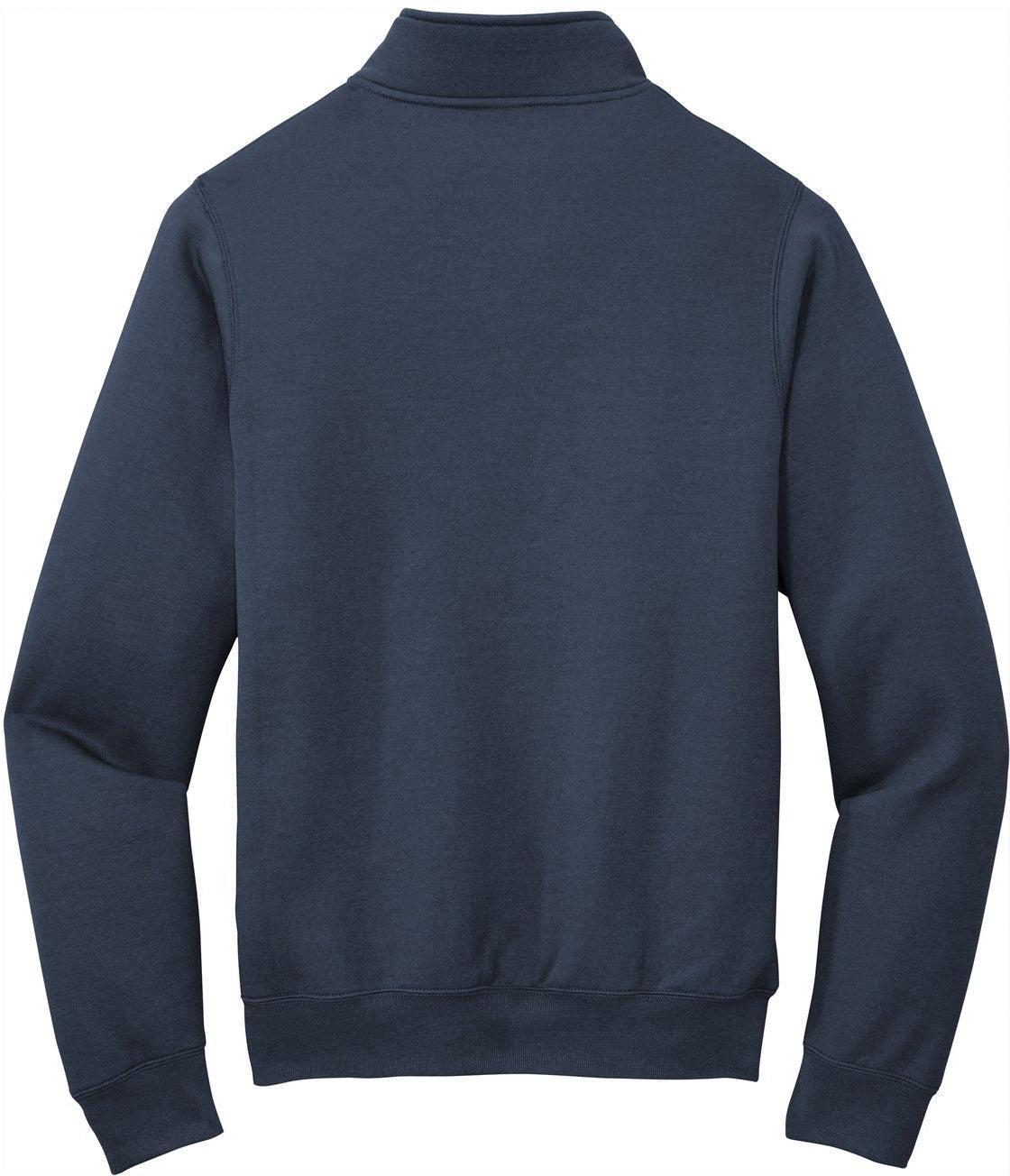 Port & Company PC78Q Quarter-Zip Pullover with Custom Embroidery