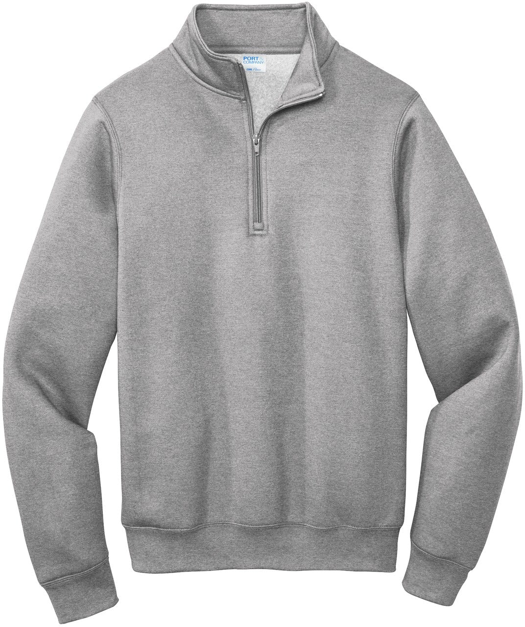 Port & Company PC78Q Quarter-Zip Pullover with Custom Embroidery