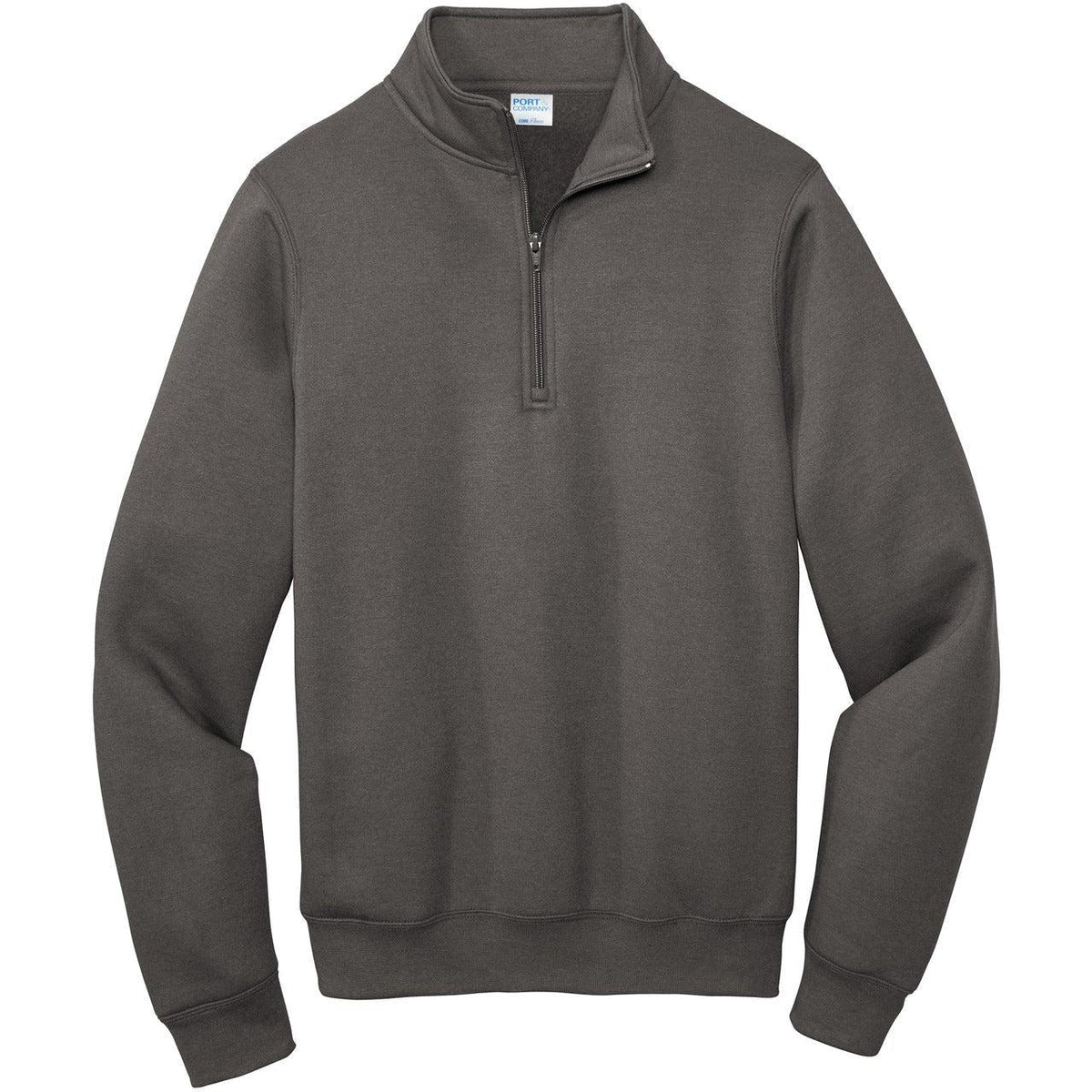 no-logo Port & Company Core Fleece 1/4-Zip Pullover Sweatshirt