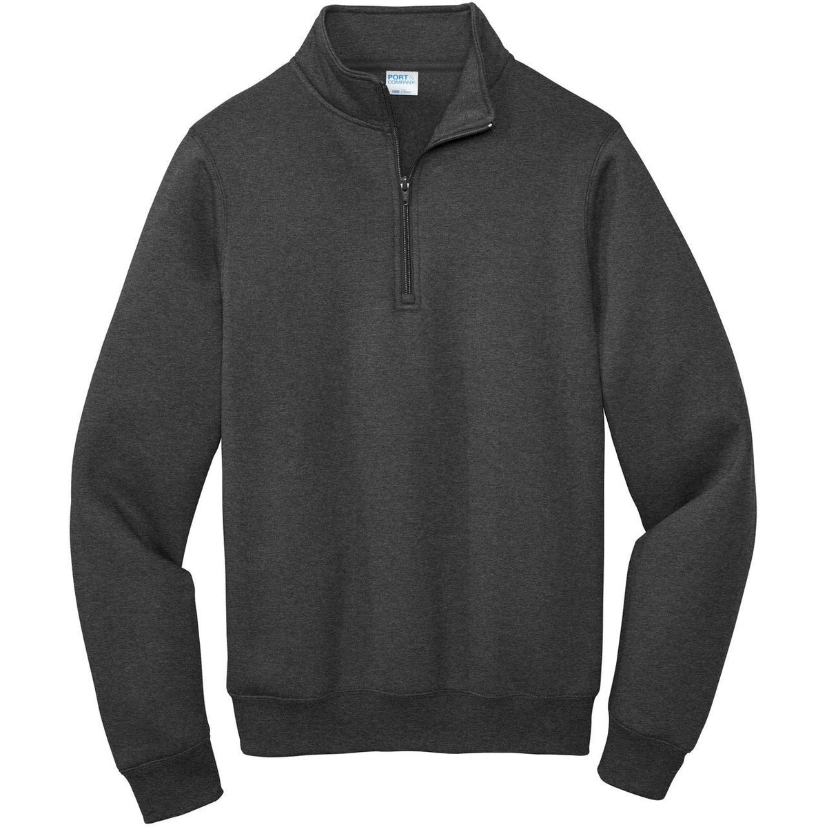 no-logo Port & Company Core Fleece 1/4-Zip Pullover Sweatshirt