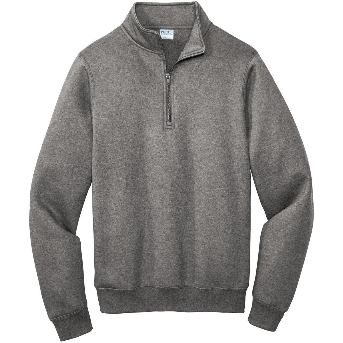 no-logo Port & Company Core Fleece 1/4-Zip Pullover Sweatshirt