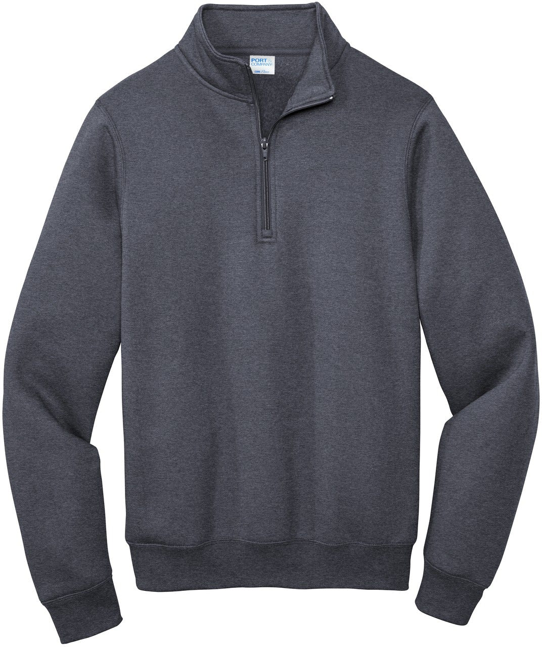 Port & Company PC78Q Quarter-Zip Pullover with Custom Embroidery