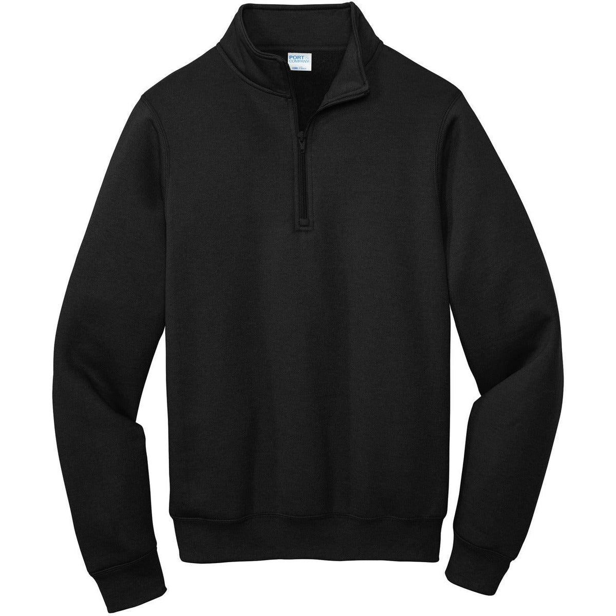 no-logo Port & Company Core Fleece 1/4-Zip Pullover Sweatshirt