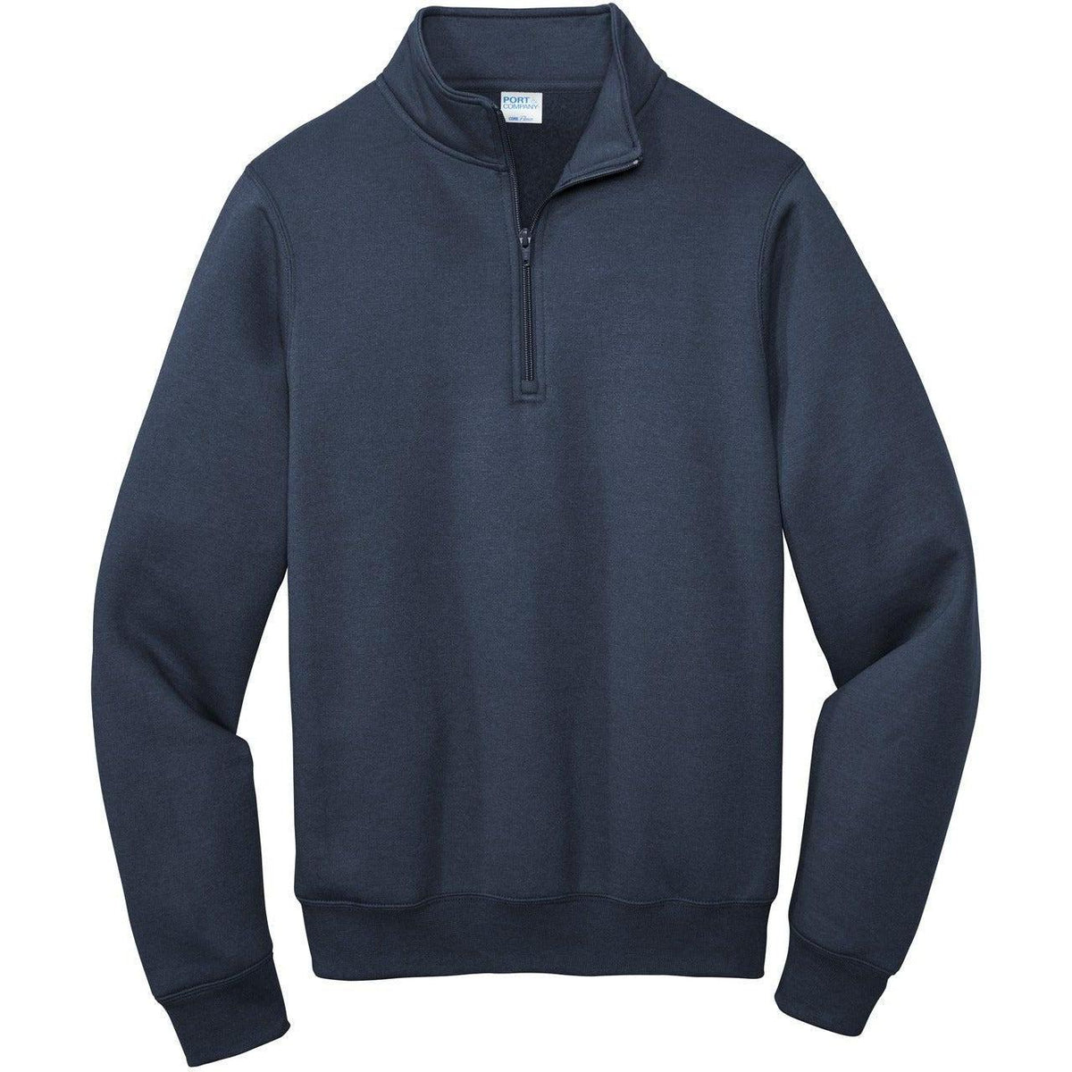 no-logo Port & Company Core Fleece 1/4-Zip Pullover Sweatshirt