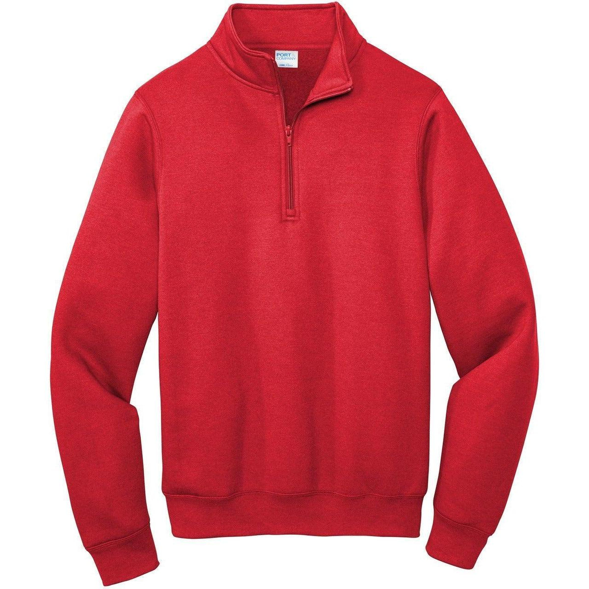 no-logo Port & Company Core Fleece 1/4-Zip Pullover Sweatshirt