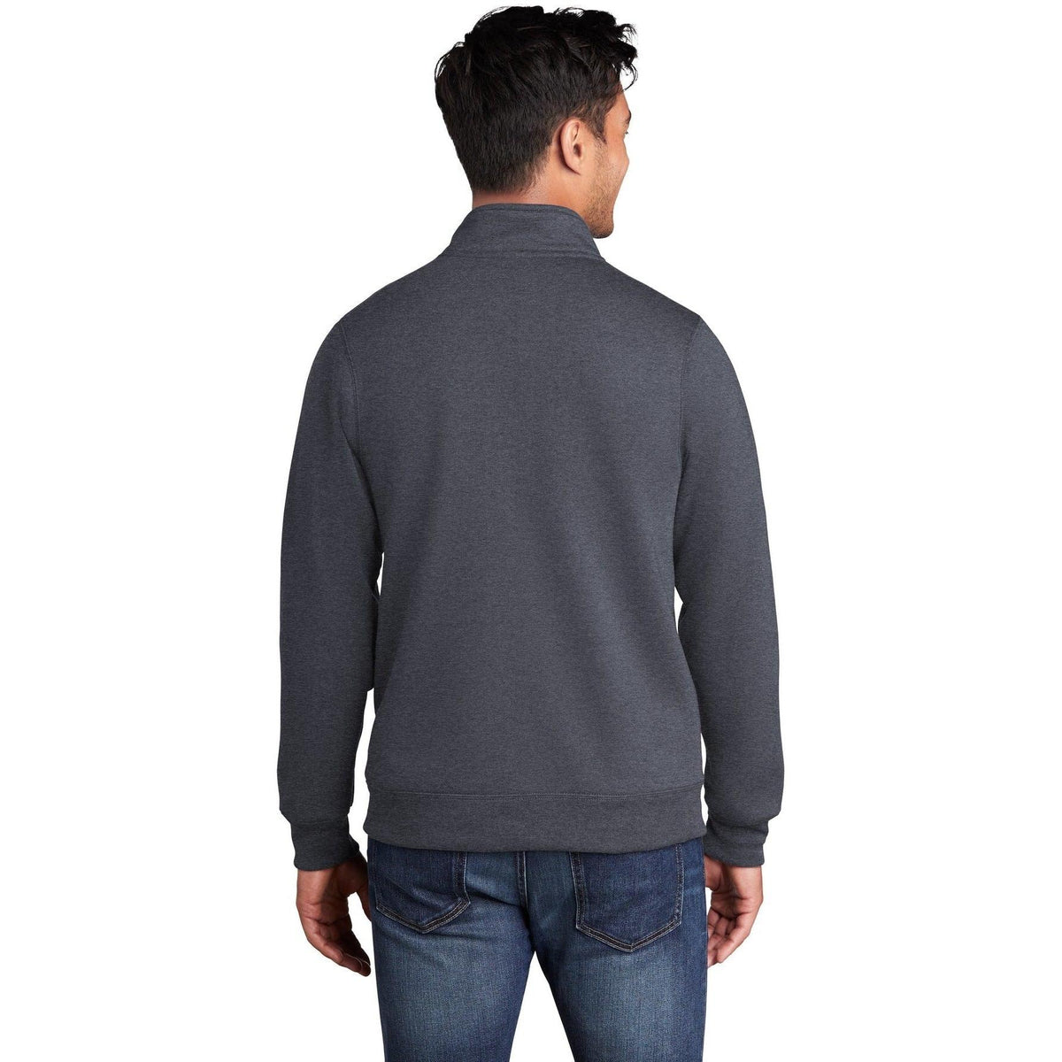 no-logo Port & Company Core Fleece Cadet Full-Zip Sweatshirt-Regular-Port & Company-Thread Logic