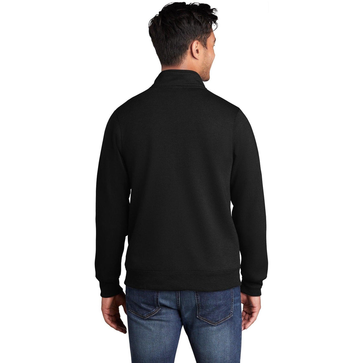 no-logo Port & Company Core Fleece Cadet Full-Zip Sweatshirt-Regular-Port & Company-Thread Logic