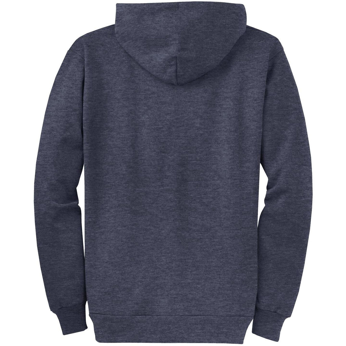 no-logo Port & Company Core Fleece Full-Zip Hooded Sweatshirt-Regular-Port & Company-Thread Logic