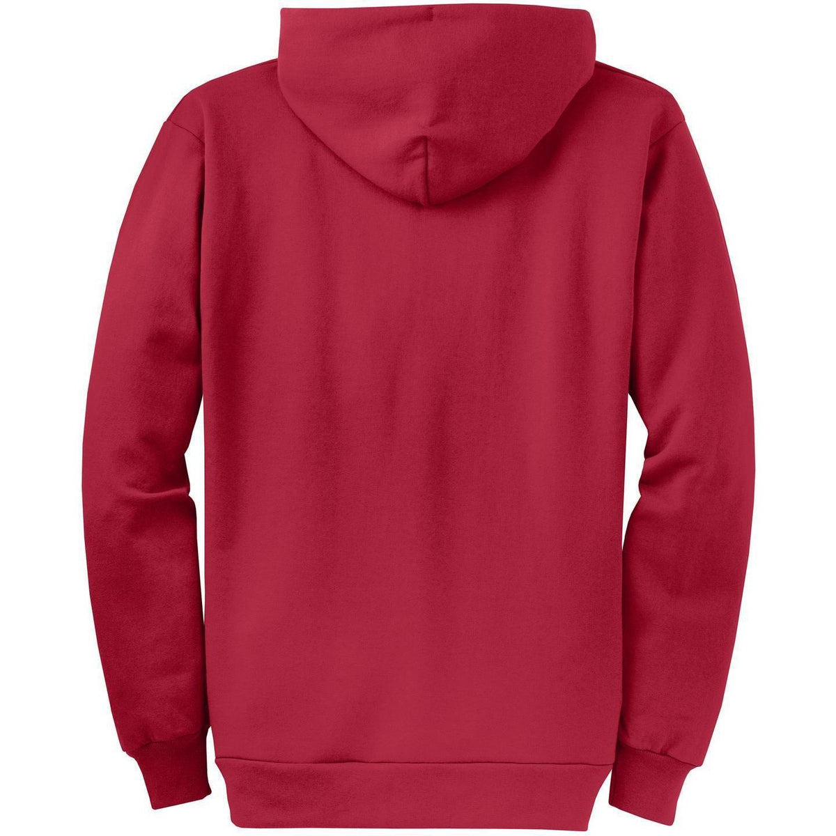 no-logo Port & Company Core Fleece Full-Zip Hooded Sweatshirt-Regular-Port & Company-Thread Logic