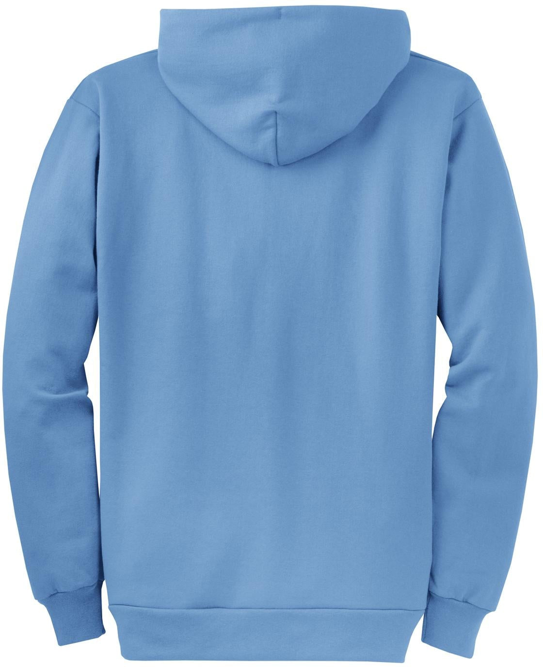 no-logo Port & Company Core Fleece Full-Zip Hooded Sweatshirt-Regular-Port & Company-Thread Logic