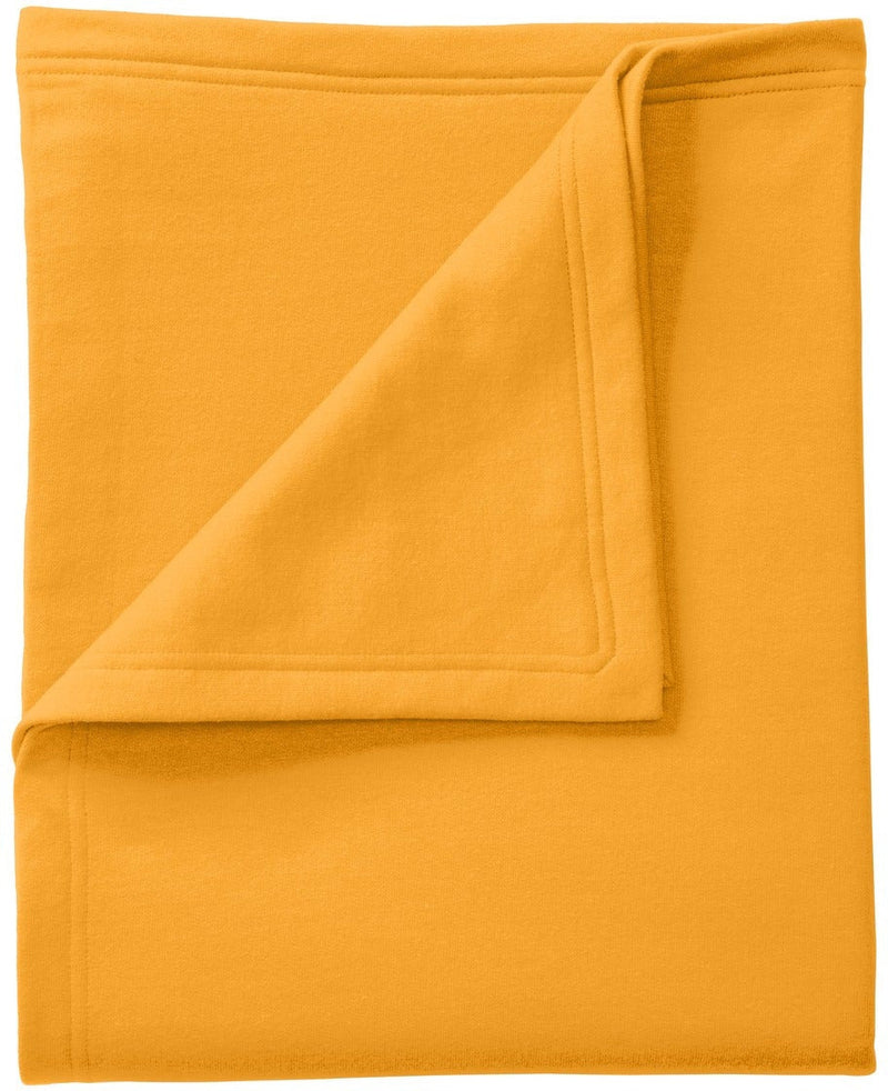 no-logo Port & Company Core Fleece Sweatshirt Blanket-Regular-Port & Company-Gold-1 Size-Thread Logic