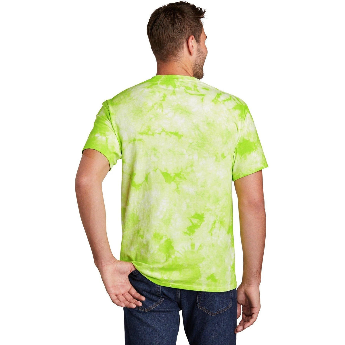 no-logo Port & Company Crystal Tie-Dye Tee-Regular-Port & Company-Thread Logic