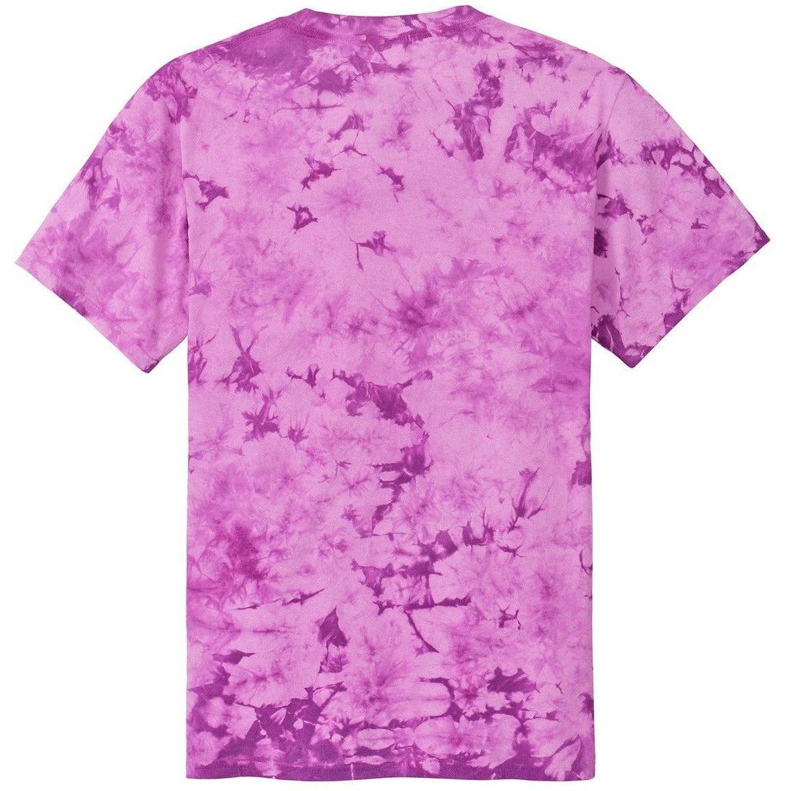 no-logo Port & Company Crystal Tie-Dye Tee-Regular-Port & Company-Thread Logic