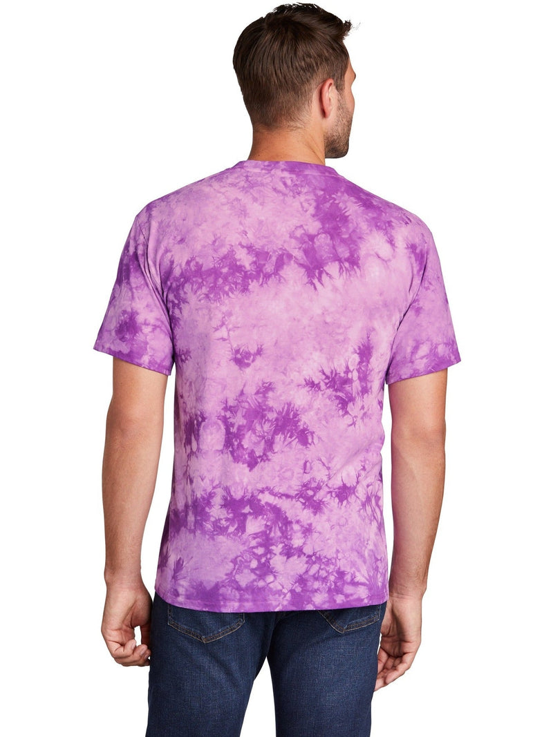 no-logo Port & Company Crystal Tie-Dye Tee-Regular-Port & Company-Thread Logic