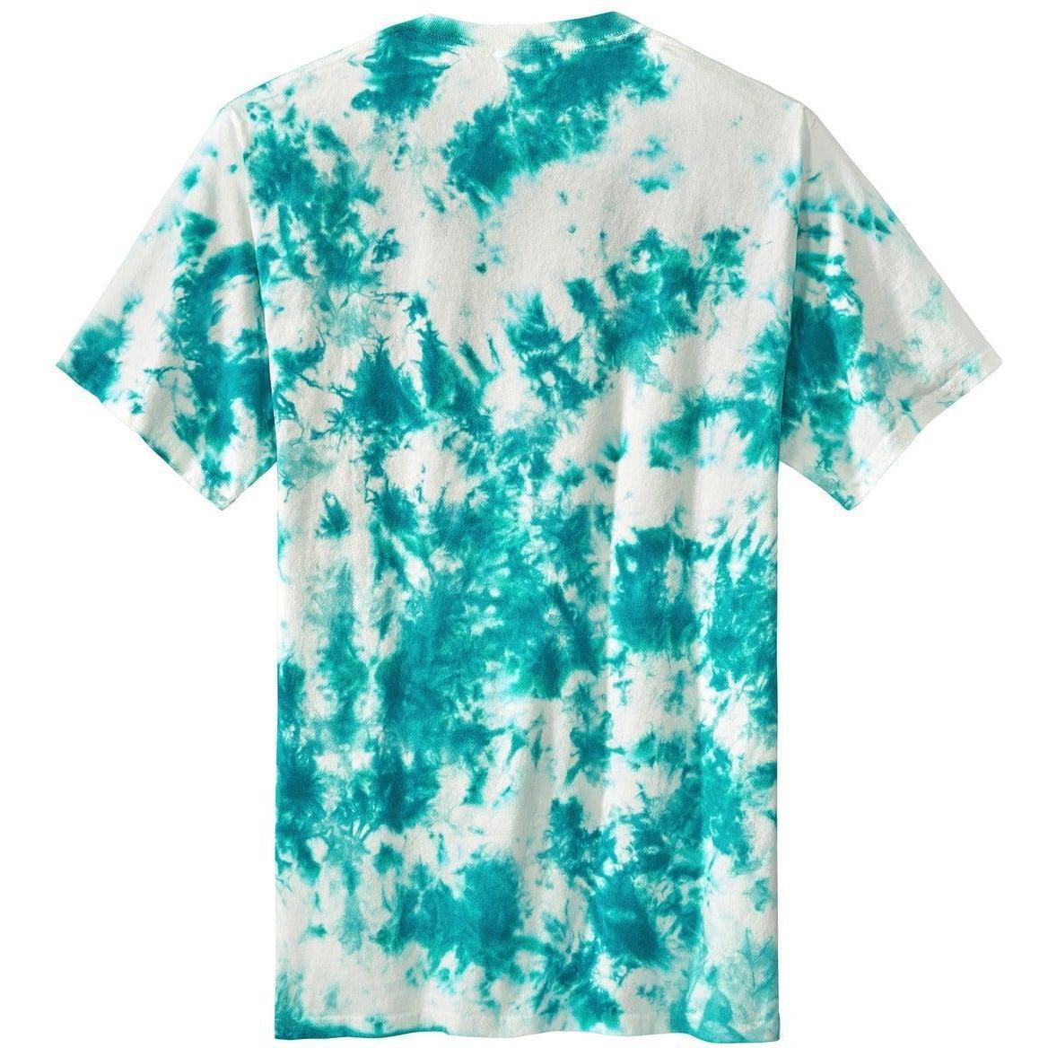 no-logo Port & Company Crystal Tie-Dye Tee-Regular-Port & Company-Thread Logic