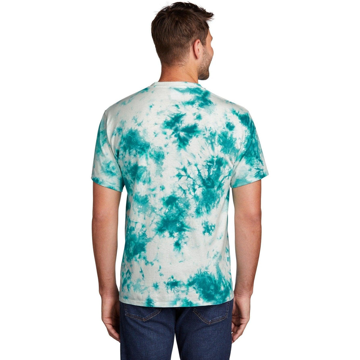 no-logo Port & Company Crystal Tie-Dye Tee-Regular-Port & Company-Thread Logic
