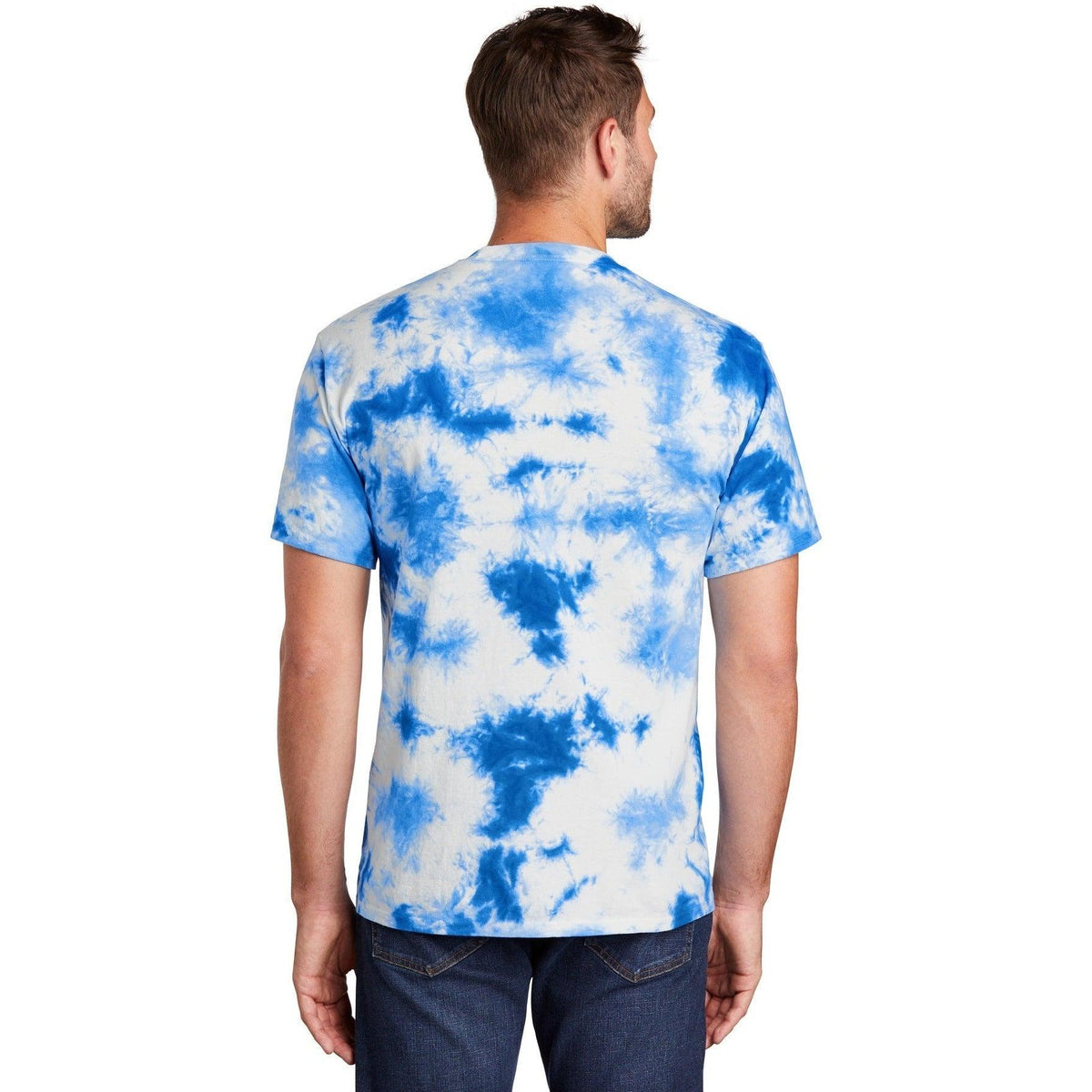 no-logo Port & Company Crystal Tie-Dye Tee-Regular-Port & Company-Thread Logic