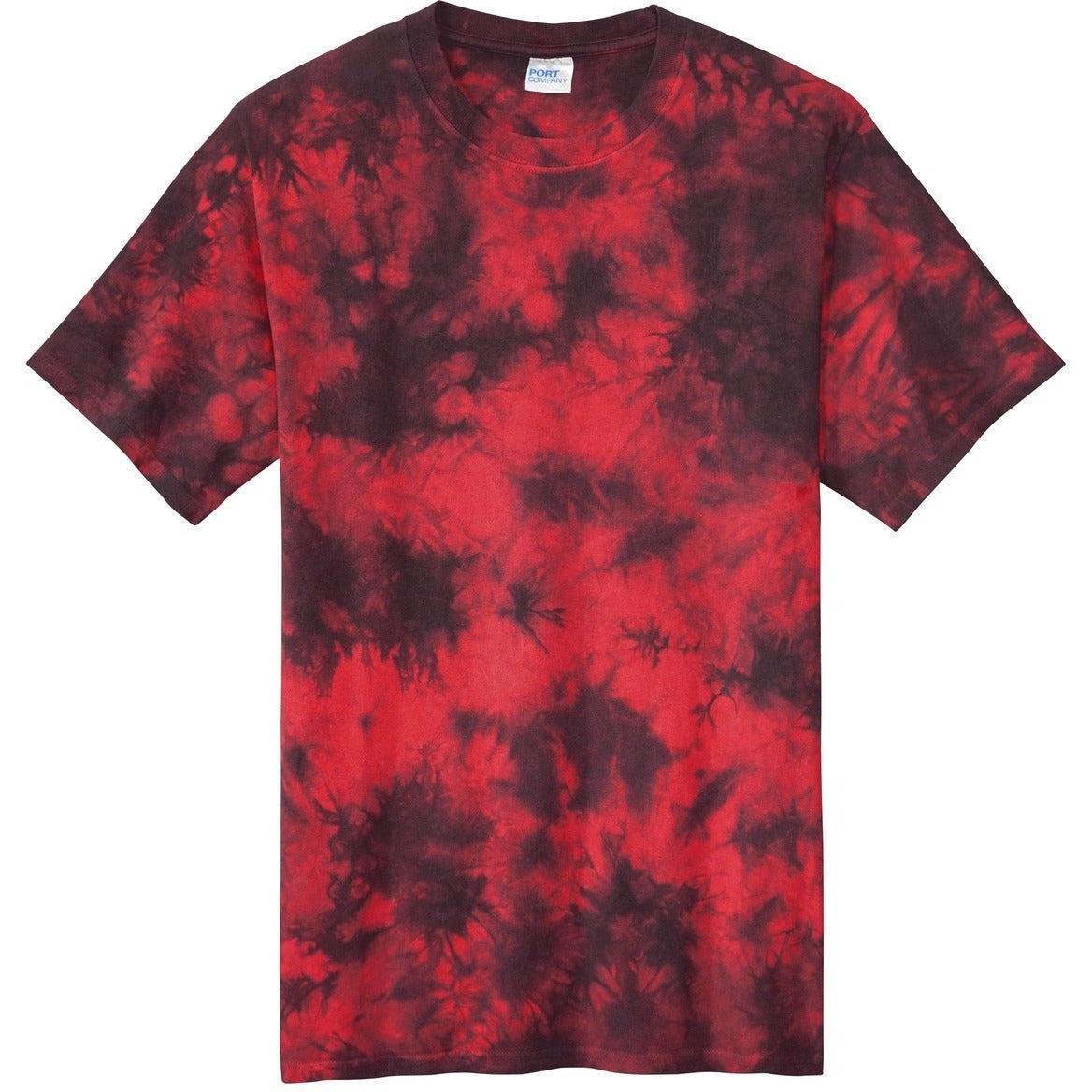 no-logo Port & Company Crystal Tie-Dye Tee