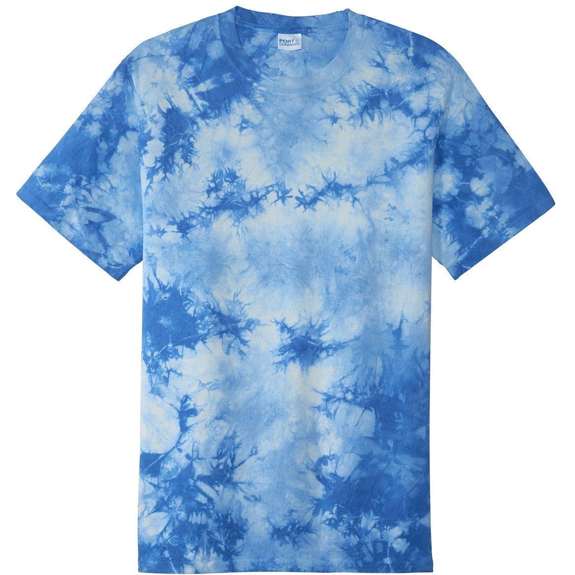 no-logo Port & Company Crystal Tie-Dye Tee