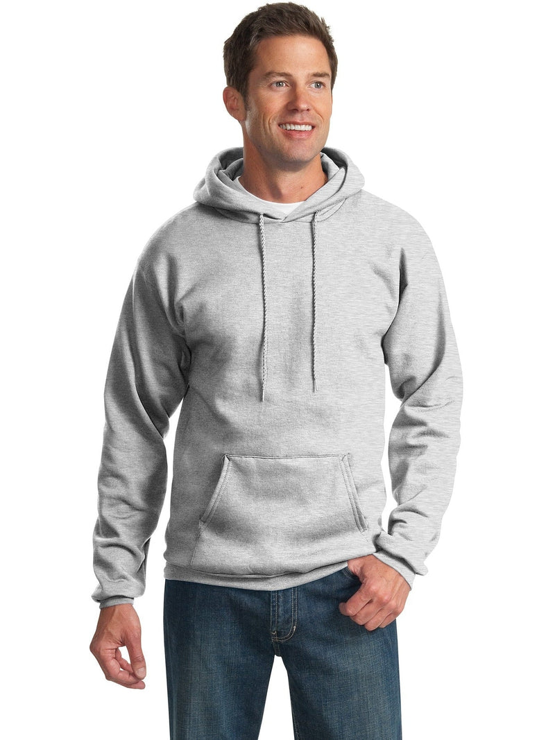 no-logo Port & Company Essential Fleece Pullover Hooded Sweatshirt-Regular-Port & Company-Thread Logic