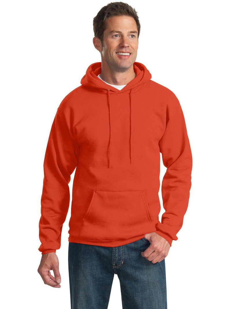 no-logo Port & Company Essential Fleece Pullover Hooded Sweatshirt-Regular-Port & Company-Thread Logic