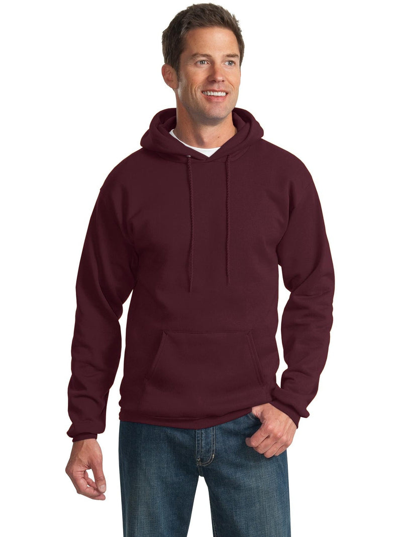 no-logo Port & Company Essential Fleece Pullover Hooded Sweatshirt-Regular-Port & Company-Thread Logic