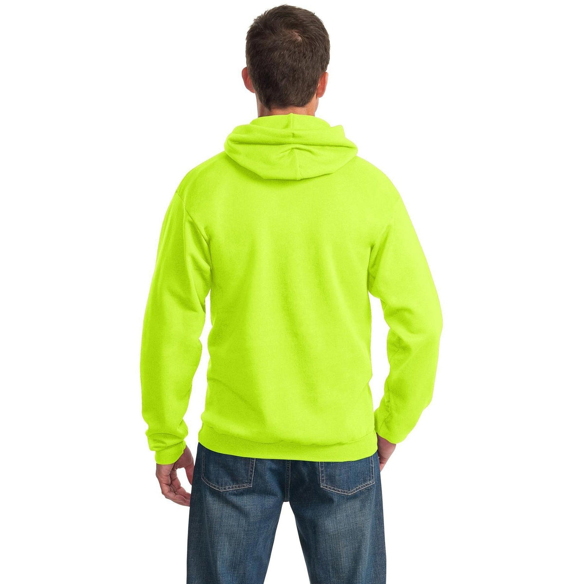 no-logo Port & Company Essential Fleece Pullover Hooded Sweatshirt-Hoodies-Port & Company-Thread Logic