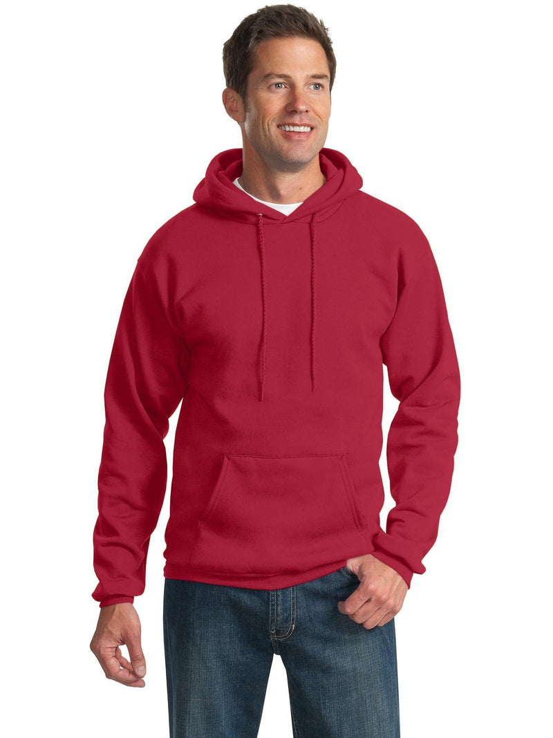 no-logo Port & Company Essential Fleece Pullover Hooded Sweatshirt-Regular-Port & Company-Thread Logic