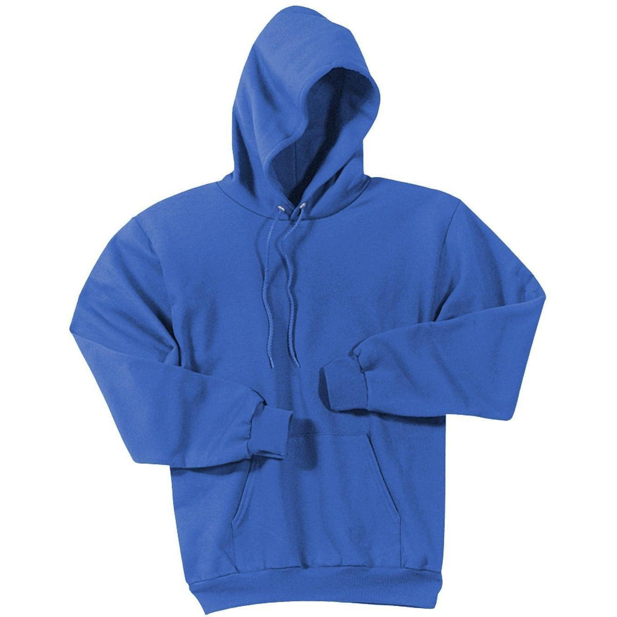 no-logo Port & Company Essential Fleece Pullover Hooded Sweatshirt-Hoodies-Port & Company-Royal-S-Thread Logic