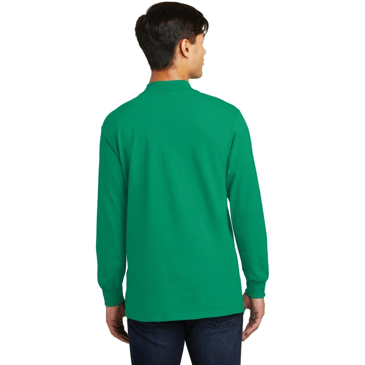 no-logo Port & Company Essential Mock Turtleneck-Regular-Port & Company-Thread Logic
