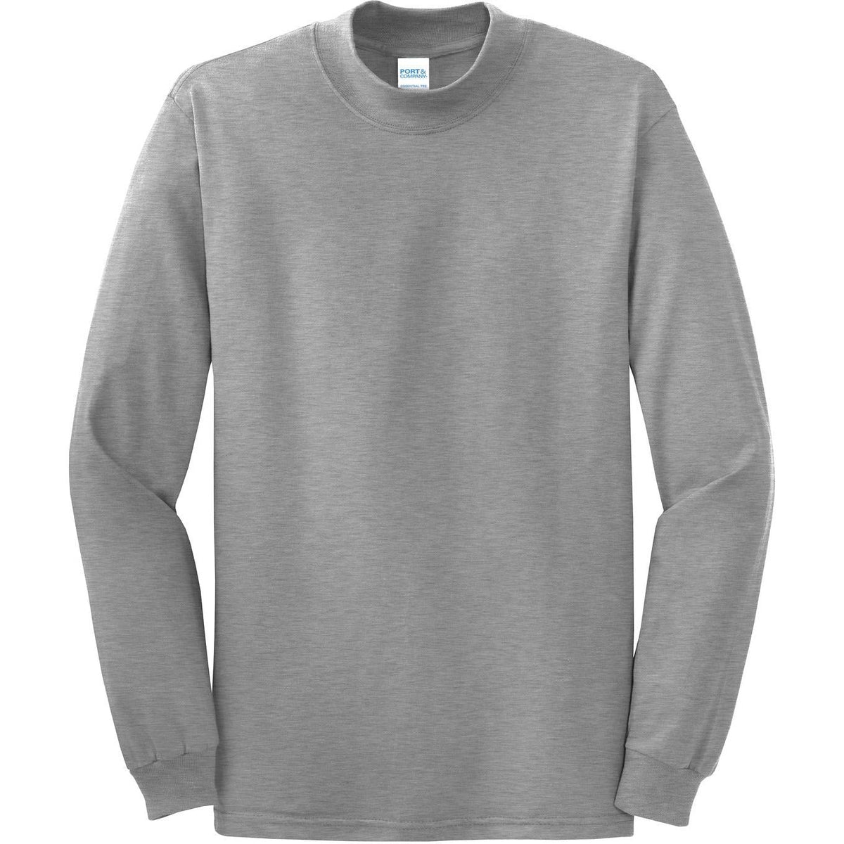 no-logo Port & Company Essential Mock Turtleneck