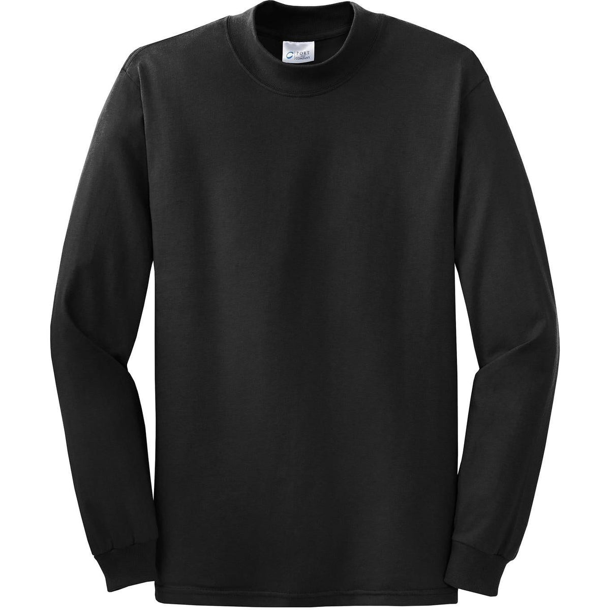no-logo Port & Company Essential Mock Turtleneck