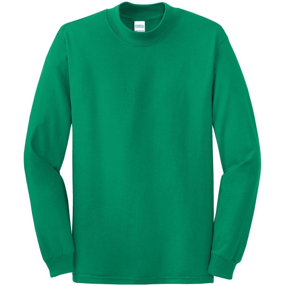 no-logo Port & Company Essential Mock Turtleneck