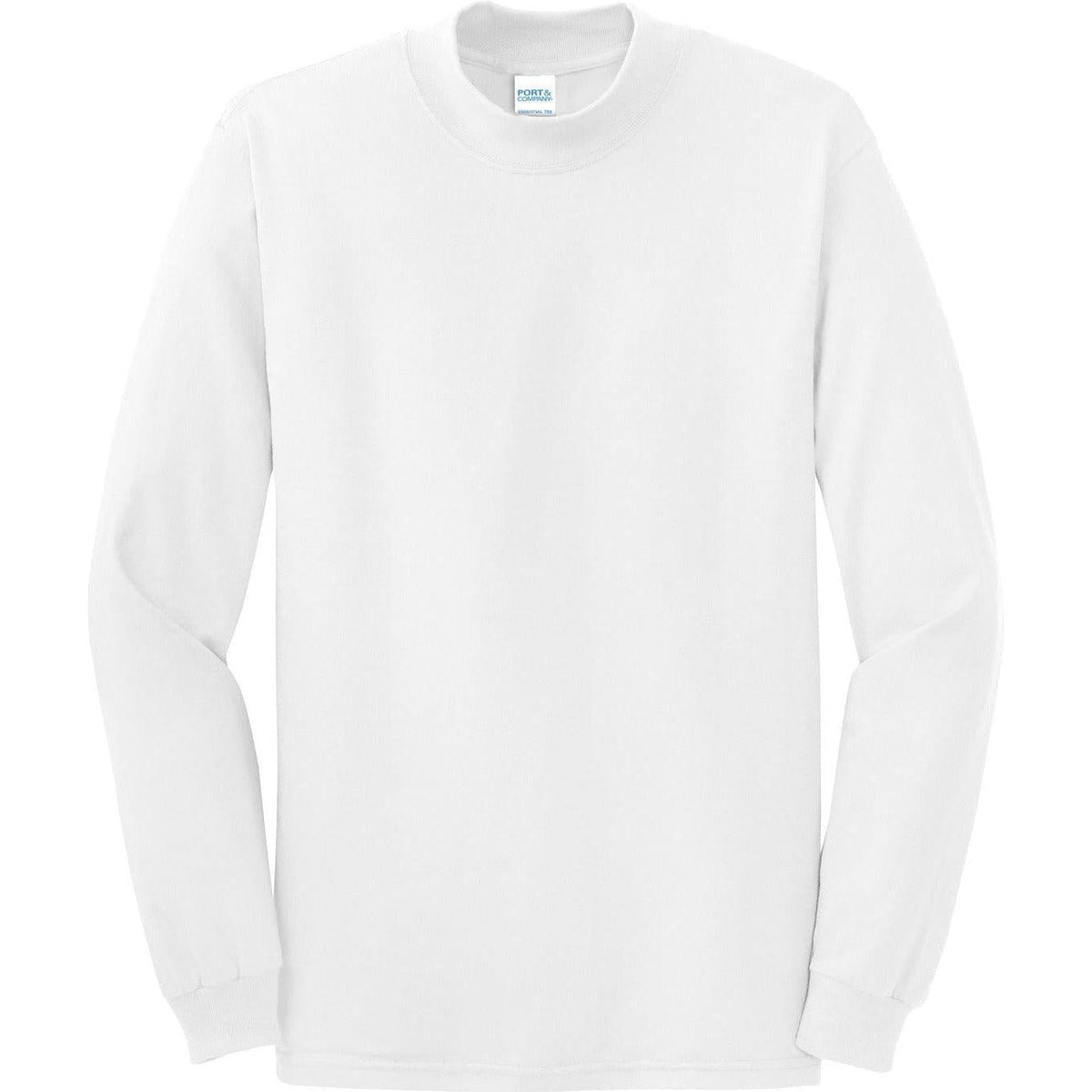 no-logo Port & Company Essential Mock Turtleneck