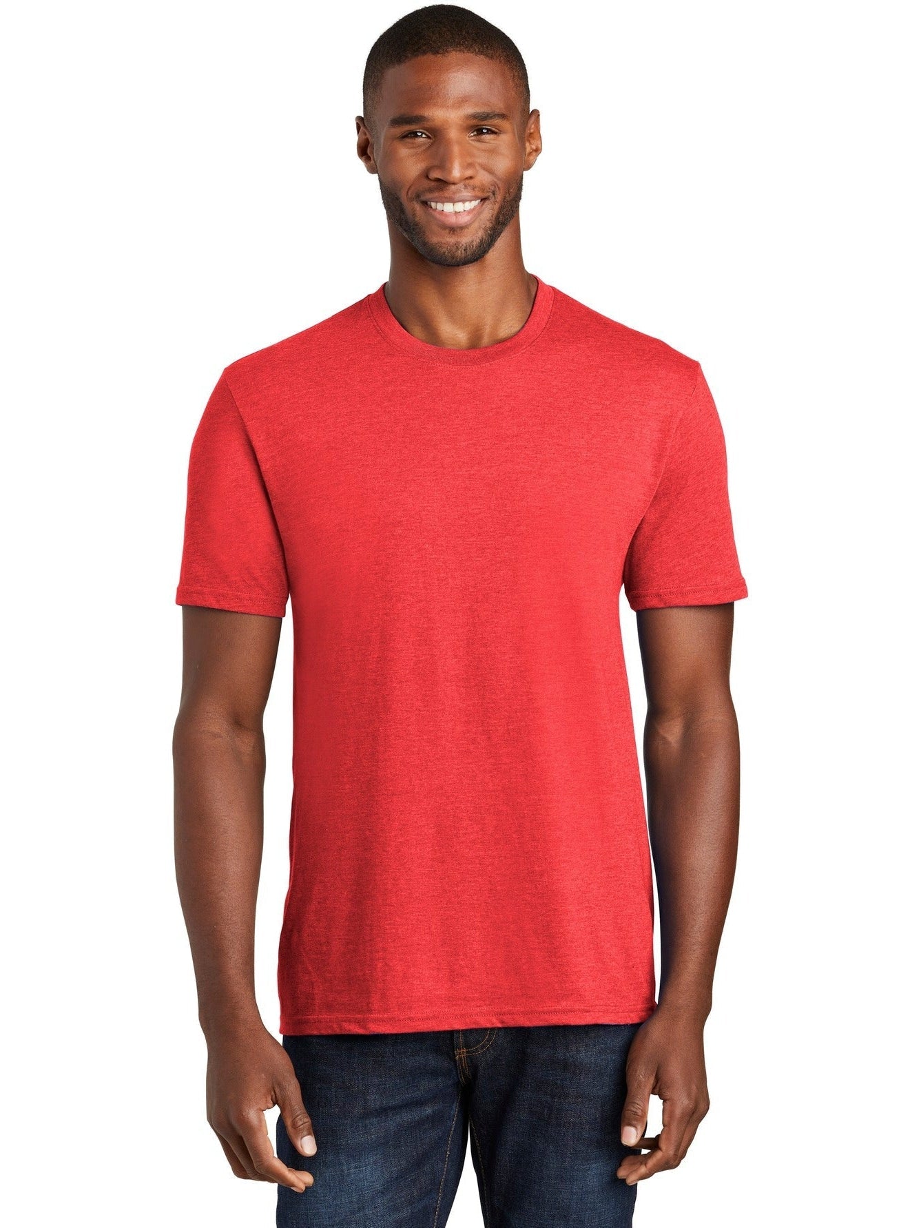 no-logo Port & Company Fan Favorite Blend Tee-Regular-Port & Company-Thread Logic