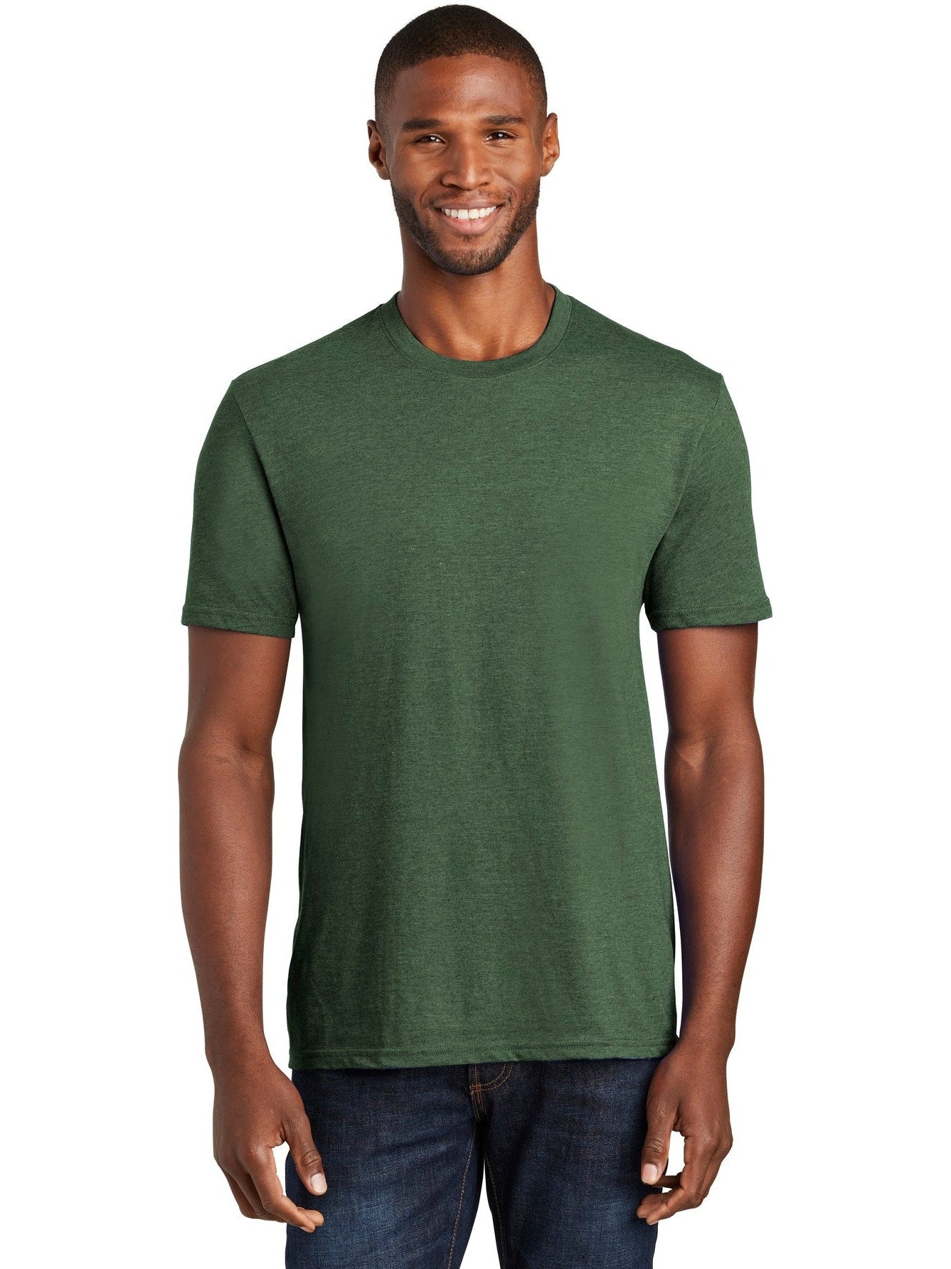 no-logo Port & Company Fan Favorite Blend Tee-Regular-Port & Company-Thread Logic