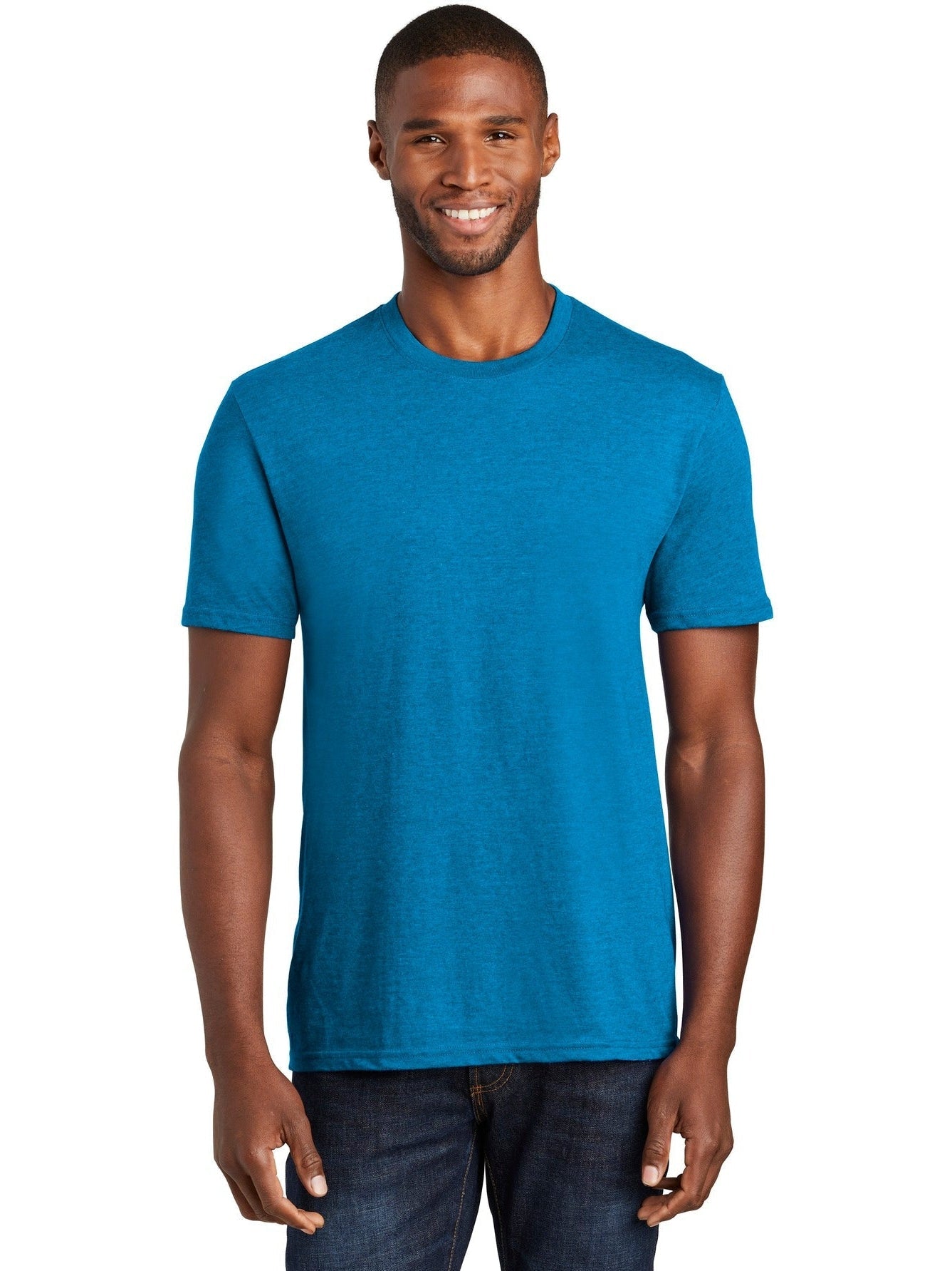 no-logo Port & Company Fan Favorite Blend Tee-Regular-Port & Company-Thread Logic
