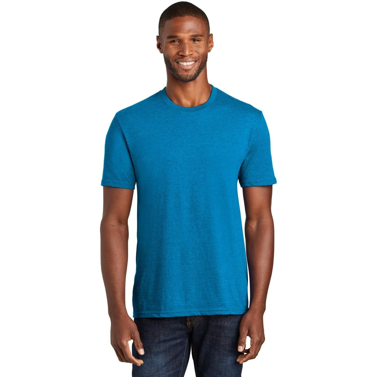 no-logo Port & Company Fan Favorite Blend Tee-Regular-Port & Company-Thread Logic