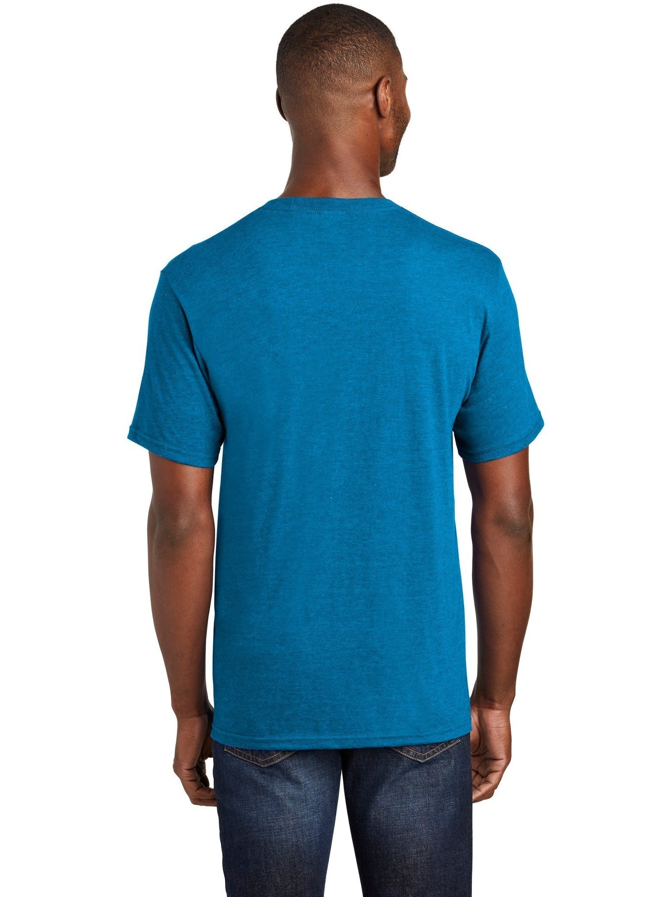no-logo Port & Company Fan Favorite Blend Tee-Regular-Port & Company-Thread Logic