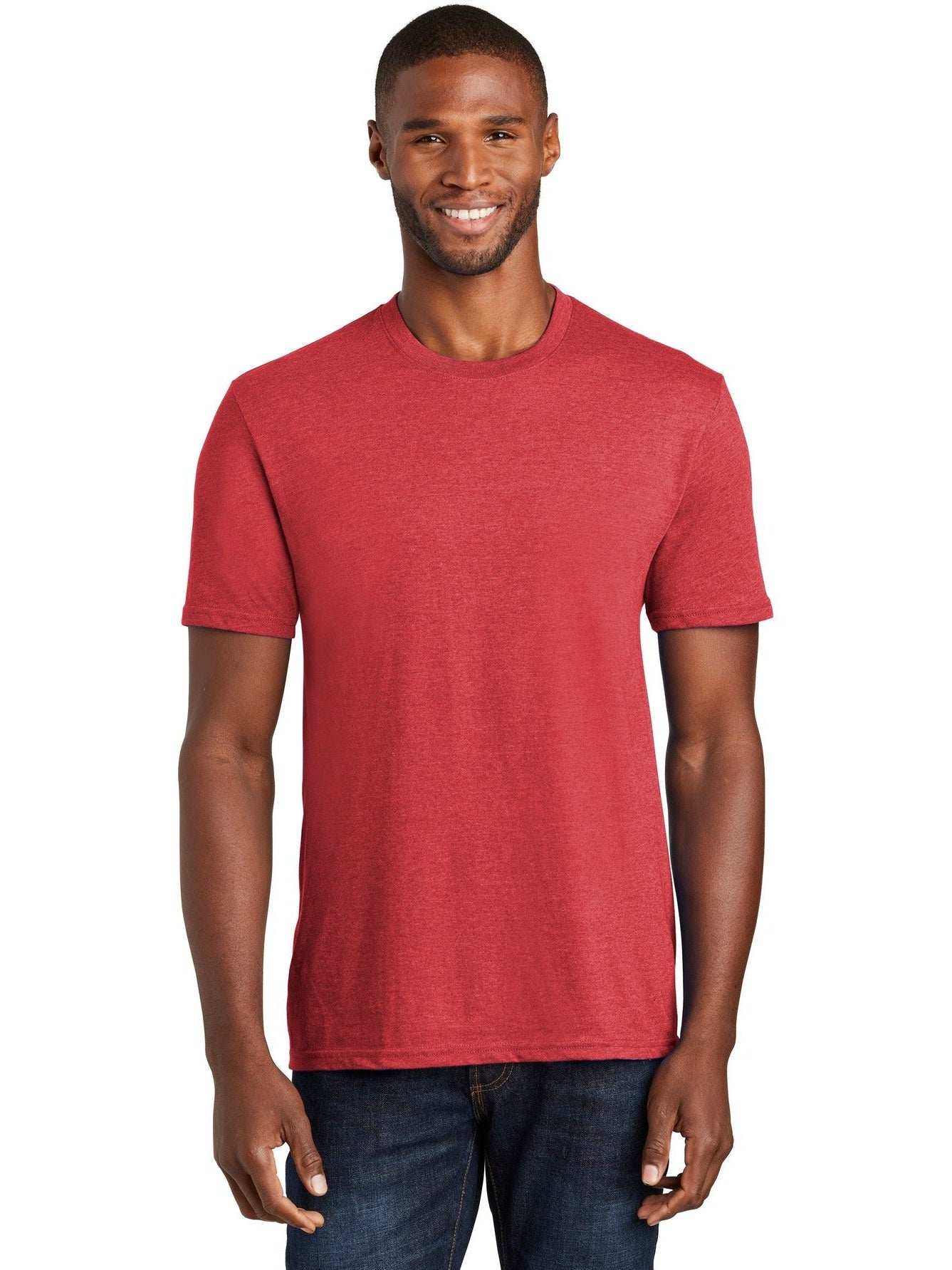 no-logo Port & Company Fan Favorite Blend Tee-Regular-Port & Company-Thread Logic